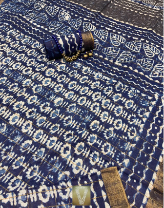 Silk cotton sarees-VSCS-2143