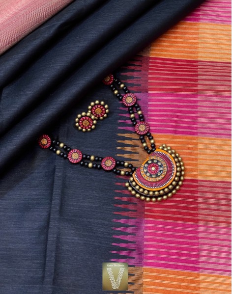Semi-jute silk saree -VSJS-2148