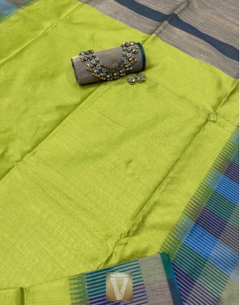 Jute Silk sarees | JS002 | 50% best offer collections - AB & Abi Fashions