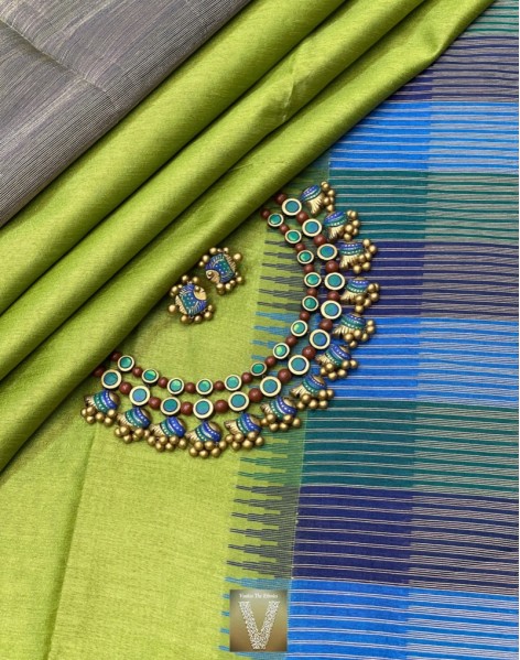 Semi-jute silk saree -VSJS-2150