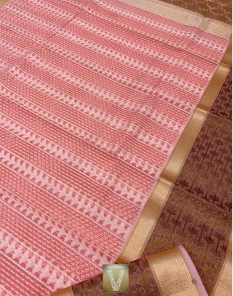 Organza silk sarees-VOGS-2164