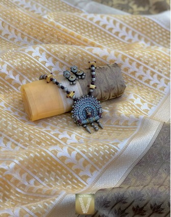 Sale Organza sarees-VOGS-06