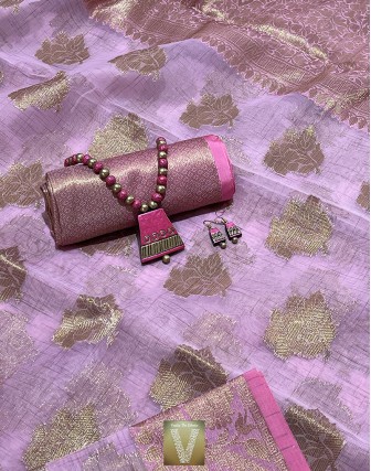 Sale Organza sarees-VOGS-12