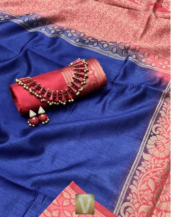 Sale silk cotton sarees-VSCS-32