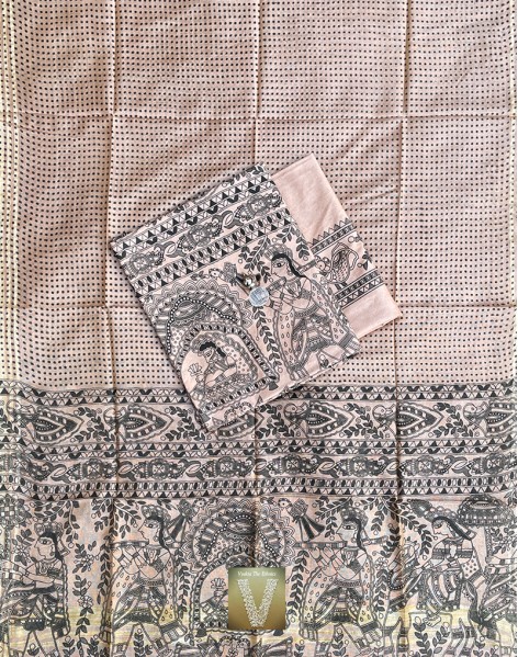 Salwar-semi tussar-VSST-121