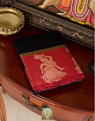 Handloom soft cotton saree-VHSS-2081