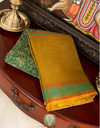 Kanchi cotton saree-VKAN-2068
