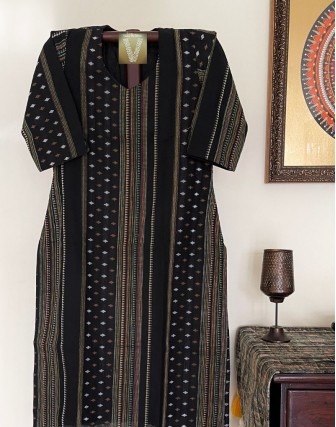 Handloom cotton woven Kurti VKUR-06