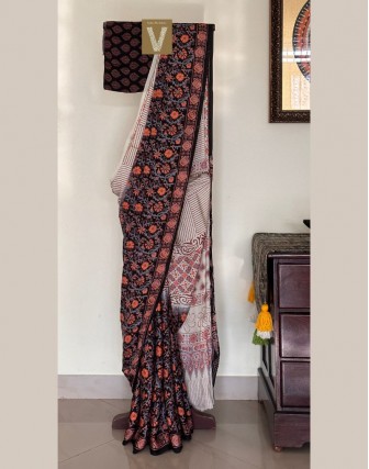 Modal Silk saree-VMOD-2113