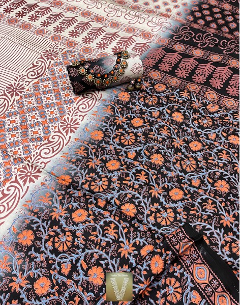Modal Silk saree-VMOD-2113