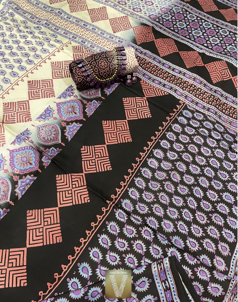 Modal Silk saree-VMOD-2114
