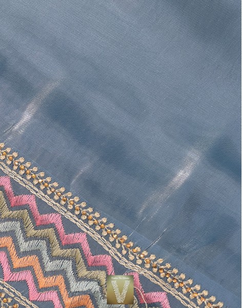 Organza silk sarees-VOGS-2123