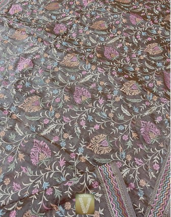 Organza silk sarees-VOGS-2124