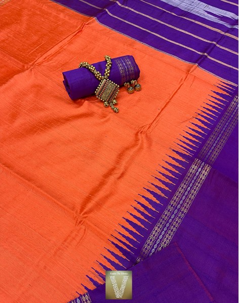 Raw silk saree -VRSS-2109