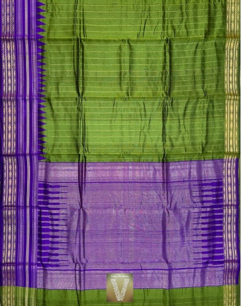 Raw silk saree -VRSS-2171