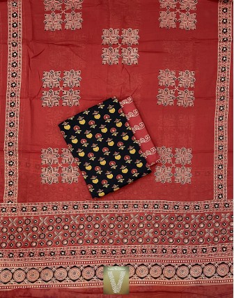 Salwar block printed cotton-VSAC-171