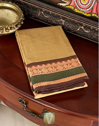 Handloom cotton saree-VHLC-2034