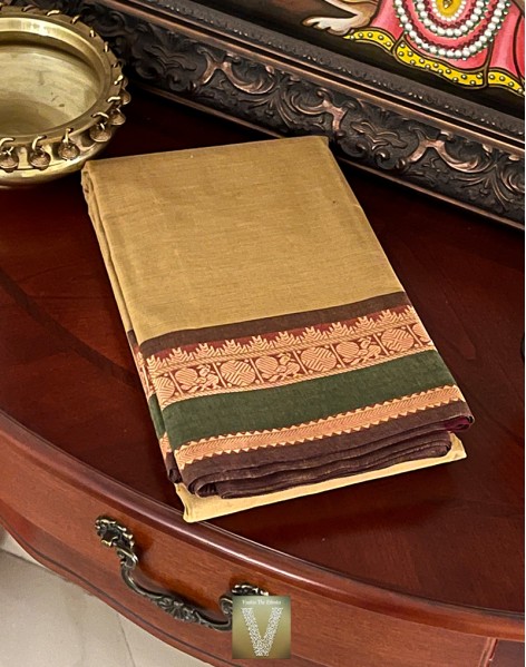Handloom cotton saree-VHLC-2034