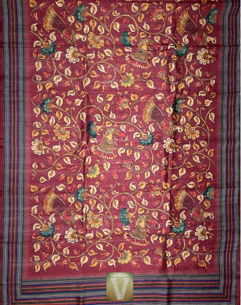 Matka tussar silk sarees-VMTS-1902(SOLD OUT)