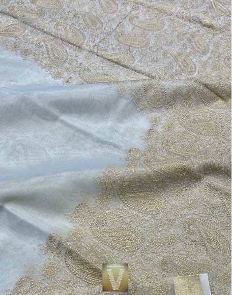Organza silk sarees-VOGS-1943