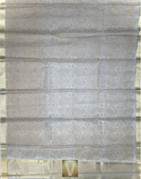 Organza silk sarees-VOGS-1943