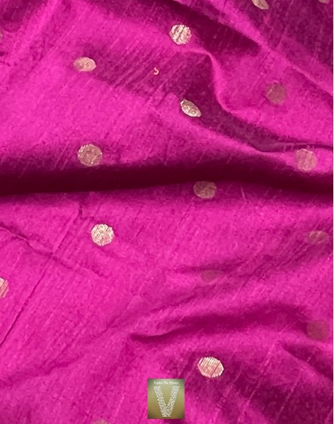 Organic linen saree-VOLN-1779