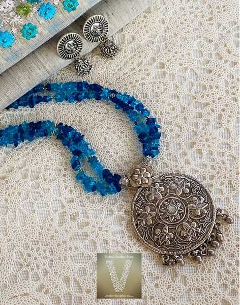 German silver jewellery sets-VGSJ-10