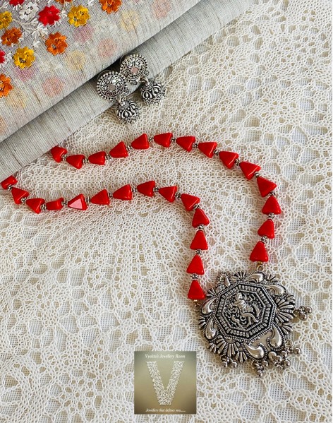 German silver jewellery sets-VGSJ-11