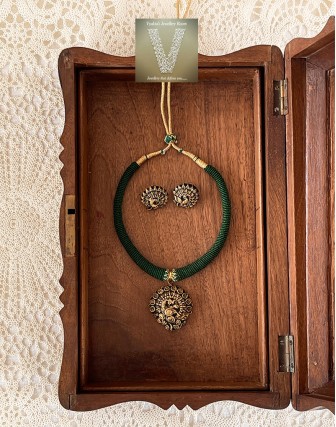 Terracotta jewellery-VTCJ-33