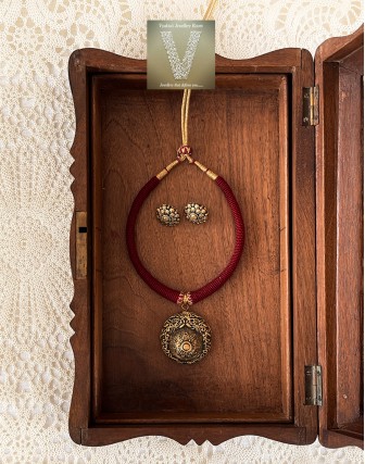 Terracotta jewellery-VTCJ-35