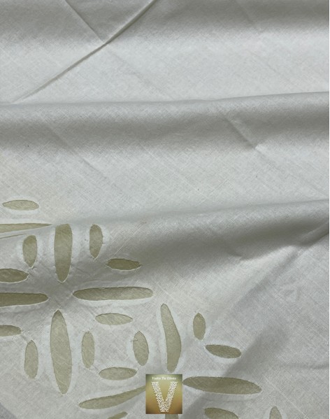 Applique work organza sarees-vapq-1768