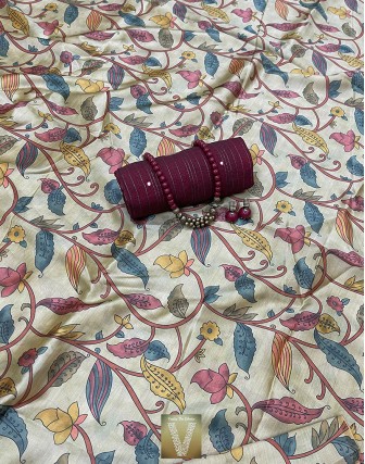 Bamboo silk sarees-VBMB-1973