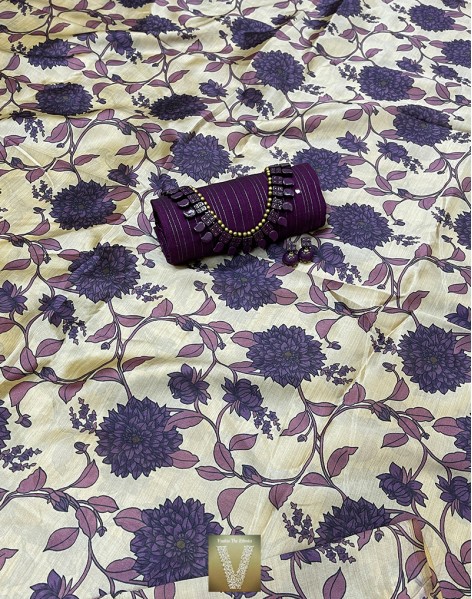 Bamboo silk sarees-VBMB-1976