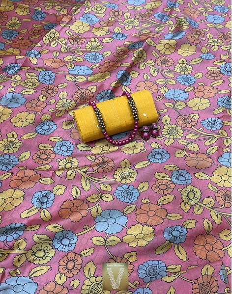 Bamboo silk sarees-VBMB-1977