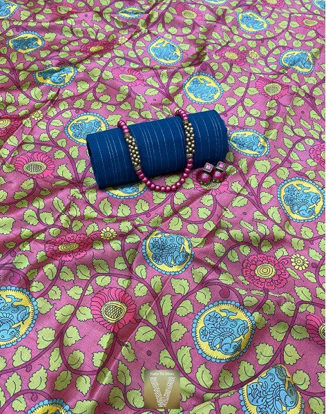 Bamboo silk sarees-VBMB-1983