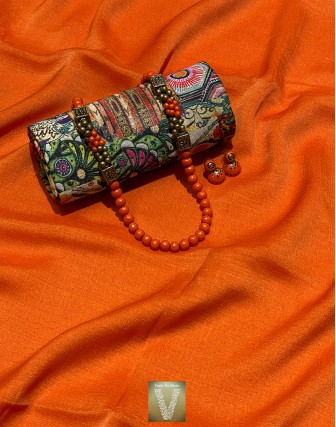 Chiffon saree-VCFS-1642