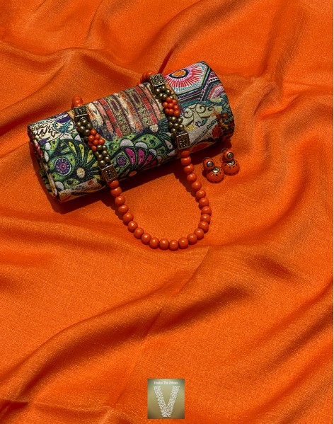 Chiffon saree-VCFS-1642