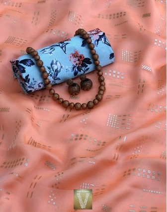 Chiffon saree-VCFS-861