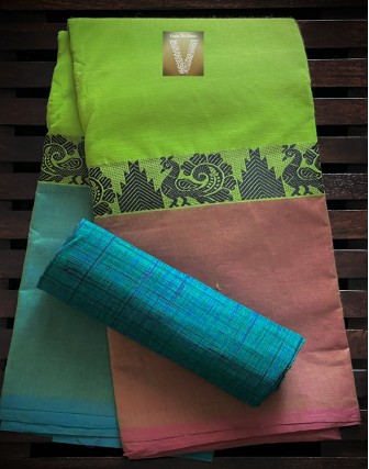 Chettinad cotton saree-VCHE-1740