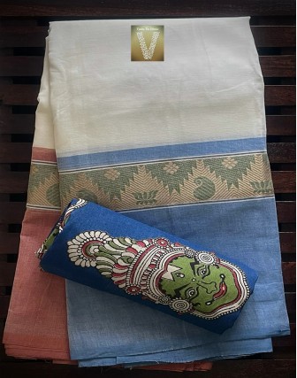 Chettinad cotton saree-VCHE-1741