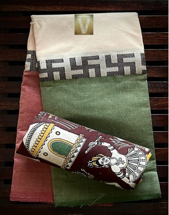 Chettinad cotton saree-VCHE-1746