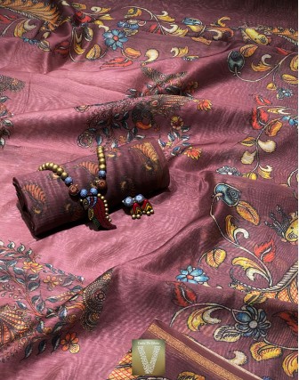 Chanderi silk cotton-VCSC-1536