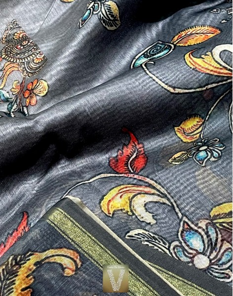 Chanderi silk cotton-VCSC-1537