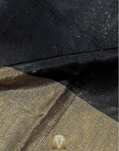 Handvoven cotton silk-VHCS-1839