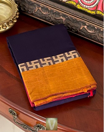 Handloom soft cotton saree-VHSS-1967