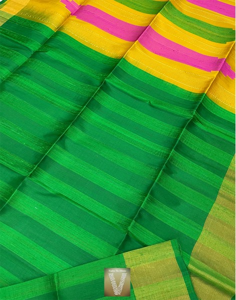 Jute silk saree -VJSS-2038