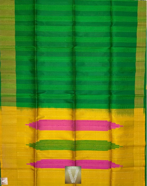 Jute silk saree -VJSS-2038