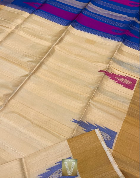 Jute silk saree -VJSS-2039