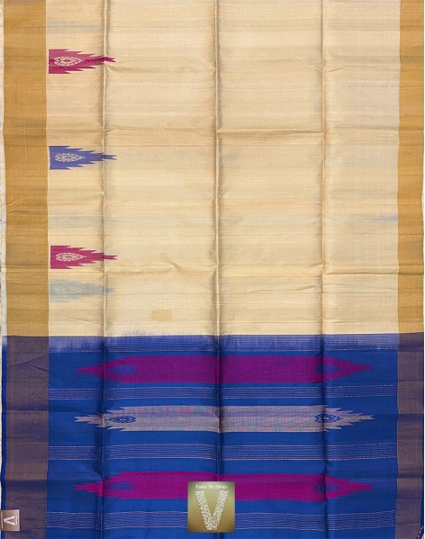 Jute silk saree -VJSS-2039