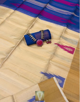 Jute silk saree -VJSS-2039